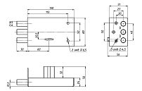 Сенат ЗНС-5 5кл б/о Соболь 136 Замок накладной (10)