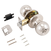 СТАНДАРТ 607 BK CP хром фикс Защёлка (30)