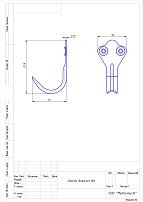 Кунгур № 2 малый белый крючок-вешалка (300,10!!!) Кунгур № 2 малый белый крючок-вешалка (300,10!!!)