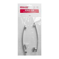 StahlBuro A345-128 2шт., SC матовый хром. Ручка-скоба мебельная (350,35) StahlBuro A345-128 2шт., SC матовый хром. Ручка-скоба мебельная (350,35)