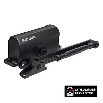 БУЛАТ Доводчик дверной ARCTIC (АРКТИК) ДД 501/3 A-B (25-85 кг) черный, морозостойкий (10) БУЛАТ Доводчик дверной ARCTIC (АРКТИК) ДД 501/3 A-B (25-85 кг) черный, морозостойкий (10)