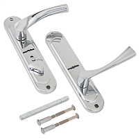 Апекс HР-42.0123-S-C-CR-L хром лев. для сувальд.замков ЗД Комплект ручек (12) Апекс HР-42.0123-S-C-CR-L хром лев. для сувальд.замков ЗД Комплект ручек (12)