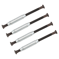 Стяжка винтовая АЛЛЮР AB ст.бронза для дверных ручек 2 шт.  (500,25!!!)