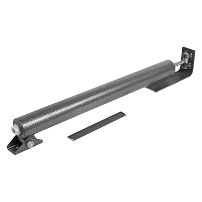 Доводчик дверной пневматический Doorstop (Дорстоп) DRS-40 (укороченный) антик серебро
