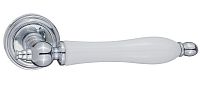 RENZ DH 615-16 CP/WH Мишель хром блестящий/керамика белая Комплект ручек (20) RENZ DH 615-16 CP/WH Мишель хром блестящий/керамика белая Комплект ручек (20)