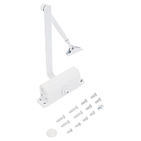 NOTEDO Доводчик дверной  DC-060 WHITE до 60 кг белый (10)