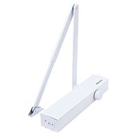БУЛАТ Доводчик дверной PROFI (ПРОФИ) ДД 813/6 С-W (45-150 кг) белый (10) 