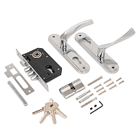 АЛЛЮР 103/3-61А(1203) CP хром мал.корпус Замок врезной с/руч  (12) АЛЛЮР 103/3-61А(1203) CP хром мал.корпус Замок врезной с/руч  (12)