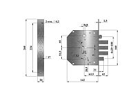 Герион "Эталон РЗ" Левый б/руч. ЗЩ ЗД 5кл Замок врезной тяж.(10) Герион "Эталон РЗ" Левый б/руч. ЗЩ ЗД 5кл Замок врезной тяж.(10)
