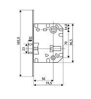 RENZ L 2070 С хром блестящий Защелка  (50)