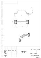 Кунгур РС-90 цинк б/ш Ручка-скоба (100,10!!!)