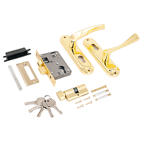AVERS 0823/60-C-G золото кл/верт м/о 50 Замок врезной с/руч (24) AVERS 0823/60-C-G золото кл/верт м/о 50 Замок врезной с/руч (24)