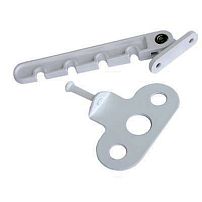 Ограничитель открывания окна (гребенка) белая (400,100,10!!!) Ограничитель открывания окна (гребенка) белая (400,100,10!!!)