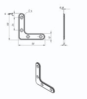 Уголок Кунгур оконный 50х50 цинк б/шур (1000,100,10!!!) Уголок Кунгур оконный 50х50 цинк б/шур (1000,100,10!!!)