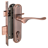 АЛЛЮР 127/1 AC ст.медь Замок врезной с/руч (12) АЛЛЮР 127/1 AC ст.медь Замок врезной с/руч (12)