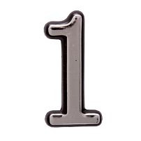 Цифра дверная АЛЛЮР БОЛЬШАЯ пластик "1" хром (1000,50) Цифра дверная АЛЛЮР БОЛЬШАЯ пластик "1" хром (1000,50)