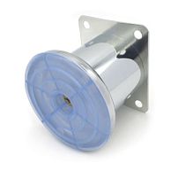 Soller опора мебельная В-140 50*60мм хром (100)