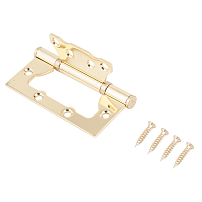 СТАНДАРТ 100х75х2,5мм 2BB BP латунь Петля накладная без врезки 1 шт (100,20) СТАНДАРТ 100х75х2,5мм 2BB BP латунь Петля накладная без врезки 1 шт (100,20)