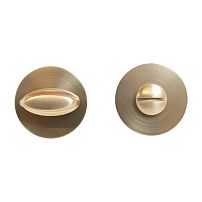 Сантехническая завертка к ручкам АЛЛЮР АРТ BK-R2 MSG(71170) итал. матовое золото (60,10)