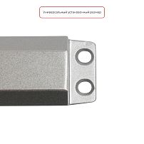 АЛЛЮР Доводчик дверной COMFORT(КОМФОРТ) ДД 168/3-4 AH-S (до100 кг)серебро RAL9006 со скольз.тягой