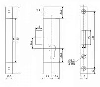 Гардиан PROFI (ПРОФИ) 25.01.16 б/о без ц/м Замок врезной б/руч (24) Гардиан PROFI (ПРОФИ) 25.01.16 б/о без ц/м Замок врезной б/руч (24)