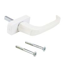 Ручка для пластиковых окон ИРИС (HERMO) штифт 35 мм белая Хедер (100) Ручка для пластиковых окон ИРИС (HERMO) штифт 35 мм белая Хедер (100)