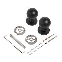 ALLUR ART COLLECTION "SFERA" BL (59150) матовый черный Комплект ручек (20) ALLUR ART COLLECTION "SFERA" BL (59150) матовый черный Комплект ручек (20)