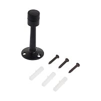 СТАНДАРТ 3055 BL прямой матовый черный ограничитель дверной ЕВРОПАКЕТ (200,50) СТАНДАРТ 3055 BL прямой матовый черный ограничитель дверной ЕВРОПАКЕТ (200,50)