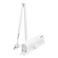 БУЛАТ Доводчик дверной ULTIMATE (УЛЬТИМЕЙТ) ДД-180 A-W (110-180 кг) белый, морозостойкий(10) БУЛАТ Доводчик дверной ULTIMATE (УЛЬТИМЕЙТ) ДД-180 A-W (110-180 кг) белый, морозостойкий(10)