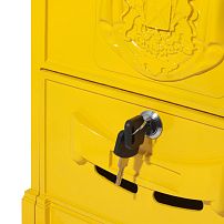 Ящик почтовый АЛЛЮР №4010 желтый (5)