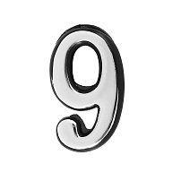 Цифра дверная АЛЛЮР пластик "9" хром (3000,20!!!) Цифра дверная АЛЛЮР пластик "9" хром (3000,20!!!)