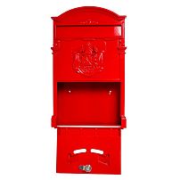 Ящик почтовый АЛЛЮР №4010 красный (5)