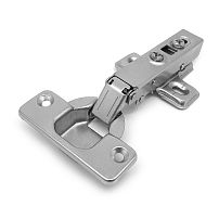 StahlBuro 1109 Clip-On (Клип-Он) 2шт., хром.Петля мебельная накладная с доводчиком (50) StahlBuro 1109 Clip-On (Клип-Он) 2шт., хром.Петля мебельная накладная с доводчиком (50)