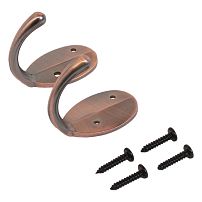 СТАНДАРТ 1089 AC ст. медь ЕВРОПАКЕТ 2шт. крючок-вешалка (600,50) (360,60) СТАНДАРТ 1089 AC ст. медь ЕВРОПАКЕТ 2шт. крючок-вешалка (600,50) (360,60)