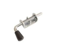 Засов Домарт пружинный  (75) 160мм  цинк (10)