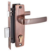 Апекс 1330/60-АС медь м/о 80 Замок врезной с/руч (16)