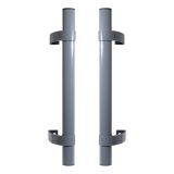 БУЛАТ РС-03.500.7024 сер.графит, регулируемая,  ручка скоба для аллюм. и ПВХ дверей,(АРД-03)(16)