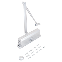 NOTEDO Доводчик дверной DC-150-Классика SILVER до 150кг серебро (10) NOTEDO Доводчик дверной DC-150-Классика SILVER до 150кг серебро (10)