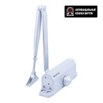 БУЛАТ Доводчик дверной ДД 502/2 A-S (25-80 кг) серебро (10)