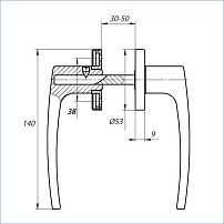 Балашиха НР 0301 сереб.антик Комплект ручек (20) Балашиха НР 0301 сереб.антик Комплект ручек (20)