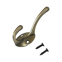 СТАНДАРТ 603 AB ст. бронза ЕВРОПАКЕТ крючок-вешалка (600,50) (360,60)