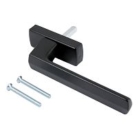 Ручка оконная FORWIN WH 37мм RAL 9005 черный (50,10) НОВИНКА Ручка оконная FORWIN WH 37мм RAL 9005 черный (50,10) НОВИНКА