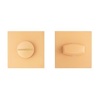 Сантехническая завертка к ручкам АЛЛЮР ART COLOR BK-S2 LY(C6200) песочный (50,5)