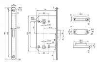 Рязань Защелка Магнитная BORDER ROOM 81877  (30)