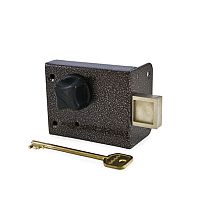 Сенат ЗНС-10-6 3кл 1 ригель 535 ключ однобородочный (буратино) Замок накладной (10) Сенат ЗНС-10-6 3кл 1 ригель 535 ключ однобородочный (буратино) Замок накладной (10)