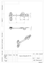 Крючок ветровой Кунгур КР-75 цинк (200,10!!!) Крючок ветровой Кунгур КР-75 цинк (200,10!!!)