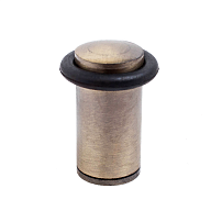 СТАНДАРТ 588А-1 AB ст.бронза ЕВРОПАКЕТ ограничитель дверной цилиндр (160,40)