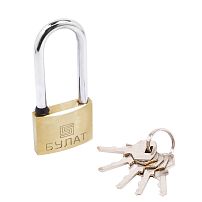 БУЛАТ ВС 1150-01 латунный 5кл. d=8мм Замок навесной (36,6)