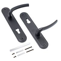 АЛЛЮР 132-1 85 мм BL матовый черный Комплект ручек (20) АЛЛЮР 132-1 85 мм BL матовый черный Комплект ручек (20)