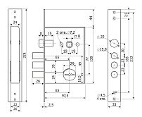 Гардиан 50.11 ДЛИН.КЛ. (ЗК503 Н-01) 4кл ЗЩ б/о б/накл м/о 77 Замок врезной тяж. (15) Гардиан 50.11 ДЛИН.КЛ. (ЗК503 Н-01) 4кл ЗЩ б/о б/накл м/о 77 Замок врезной тяж. (15)